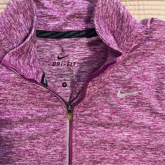 Nike Dri-FIT Heathered rust Orange and Purple long sleeve - Picture 6 of 6